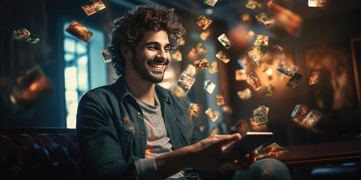 Ilustrasi sistem keamanan siber dan perlindungan data di platform hiburan digital